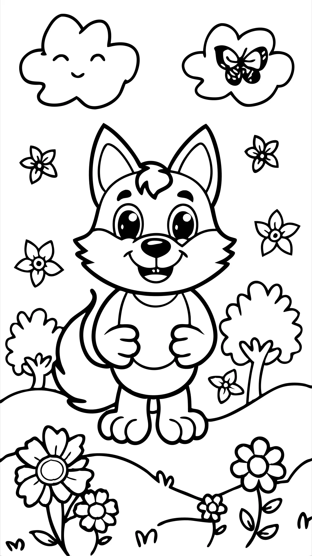 coloriages wolfoo